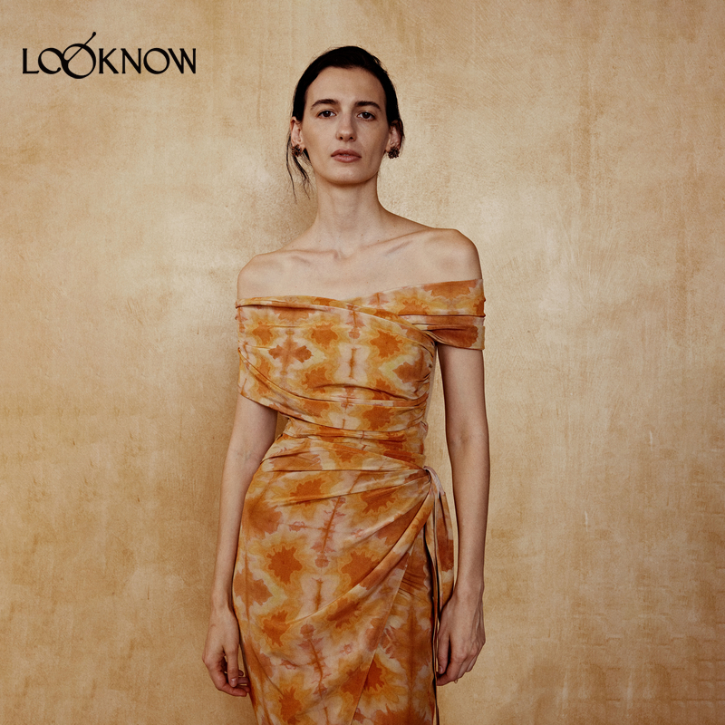 AUTISEMINARIO印花拼接针织T恤