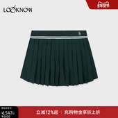 新款 SPORTY 百褶短裙 LOOKNOW2025冬季 AND RICH