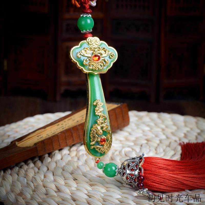 GS161吉祥如意汽车挂件内饰车载合金装饰工艺旅游用品礼品