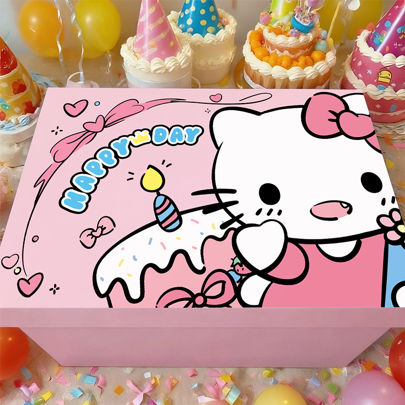 hellokitty礼物盒可爱的都送给你