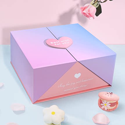 高级生日礼物盒口红礼盒空盒子表白送女生香水护肤品礼品盒包装盒