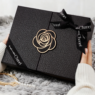 2026年礼物盒生日礼盒空盒子香烟小礼品盒包装盒黑色高级感送男生