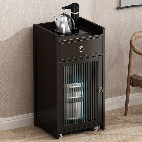 可移动茶水柜茶吧机茶边柜办公室