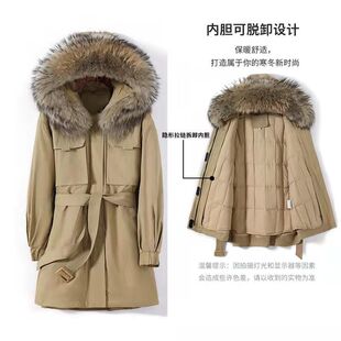 2023秋冬万元品质羽绒派克服 の超大毛领!内胆可拆卸!零下可穿!双