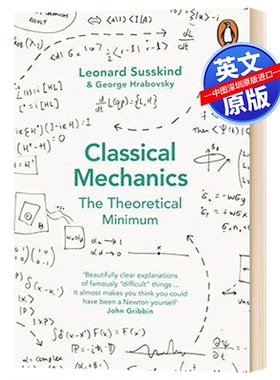 英文原版 开始学物理时需要了解的东西 Classical Mechanics The Theoretical Minimum  英文版进口原版英语书籍