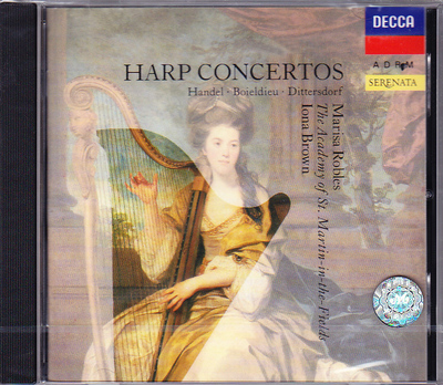 【中图音像】竖琴协奏曲/亨德尔 CD 原装正版 4257232