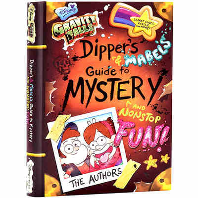 预售怪诞小镇英文原版 迪普与梅宝的探秘和娱乐指南 精装官方设定集 Gravity Falls 青少年课外读物故事书迪士尼 周边进口书籍正版