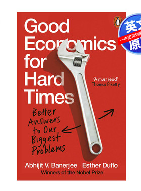 英文原版 Good Economics for Hard Times 艰难时期的经济学 时代经济问题管理学书籍 进口英文版正版书籍
