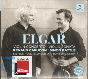 【中图音像】埃尔加 小提琴协奏曲/奏鸣曲CD 95112820 华纳