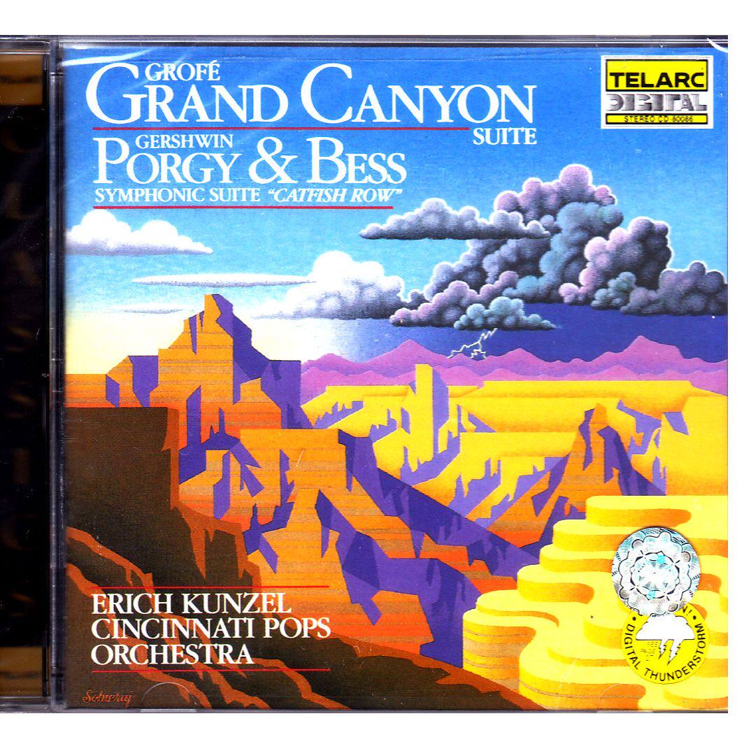 【中图音像】格罗菲 大峡谷组曲 昆泽尔 CD80086 TELARC