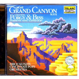 【中图音像】格罗菲 大峡谷组曲 昆泽尔 CD80086 TELARC