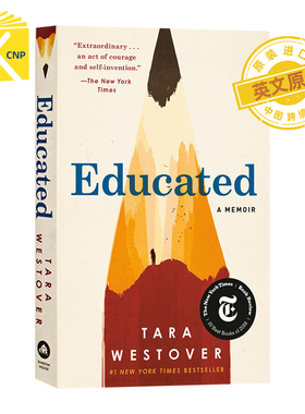 英文原版 你当像鸟飞往你的山 受教: 回忆录 教育之谜Educated: A Memoir Tara Westover教育改变人生比尔盖茨推荐进口