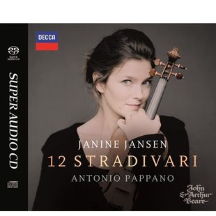 【中图音像】珍妮杨森 12名琴 小提琴作品 SACD 4845096 DECCA