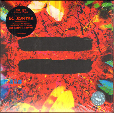 【中图音像】黄老板 艾德希兰专辑CD《＝》Ed Sheeran  WEA296549