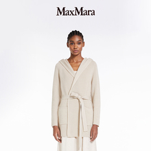 季 绵羊毛宽松直筒连帽针织衫 末甄选 女装 3316013606 MaxMara