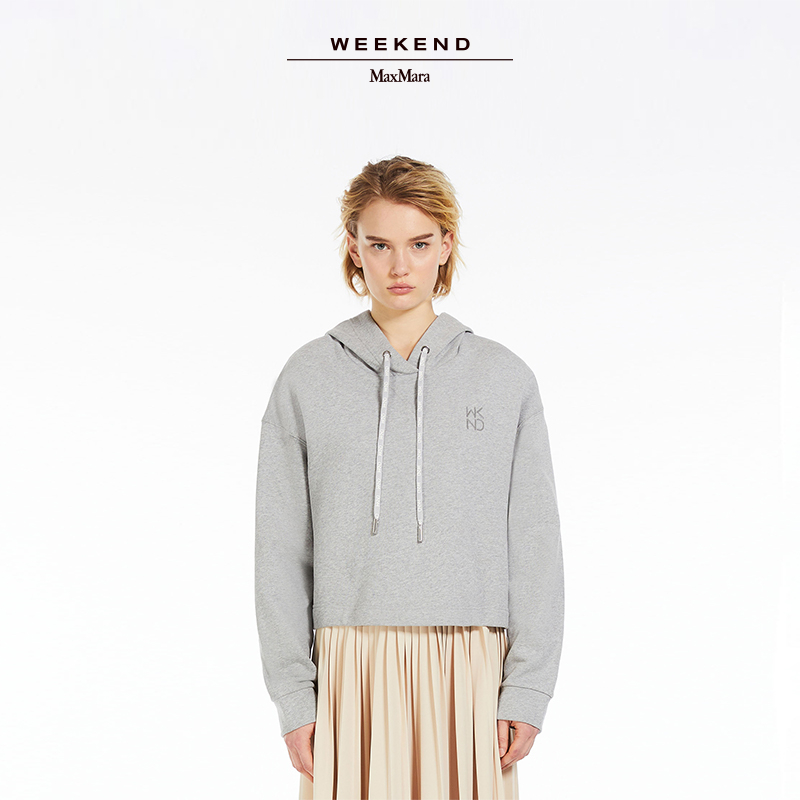 【臻选礼遇】Weekend MaxMara 春夏女装宽松连帽卫衣5921014106
