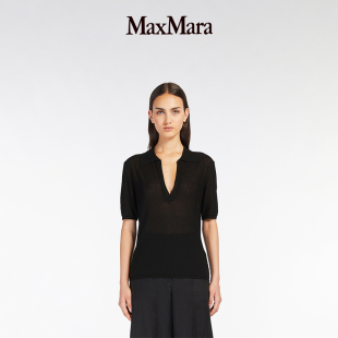 春夏新降 女装 MaxMara2025春夏新品 6361045206 短袖 Polo衫