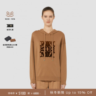 25秋冬新品 秋冬新降 MaxMara 綿羊毛針織衛(wèi)衣1366225206& 女裝