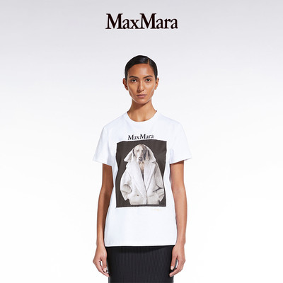 MaxMara 女装魏玛猎犬T恤1946033906