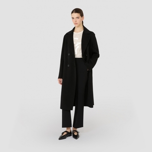 女裝 MaxMara2025早秋新品 綿羊毛山羊絨混紡大衣6016045106