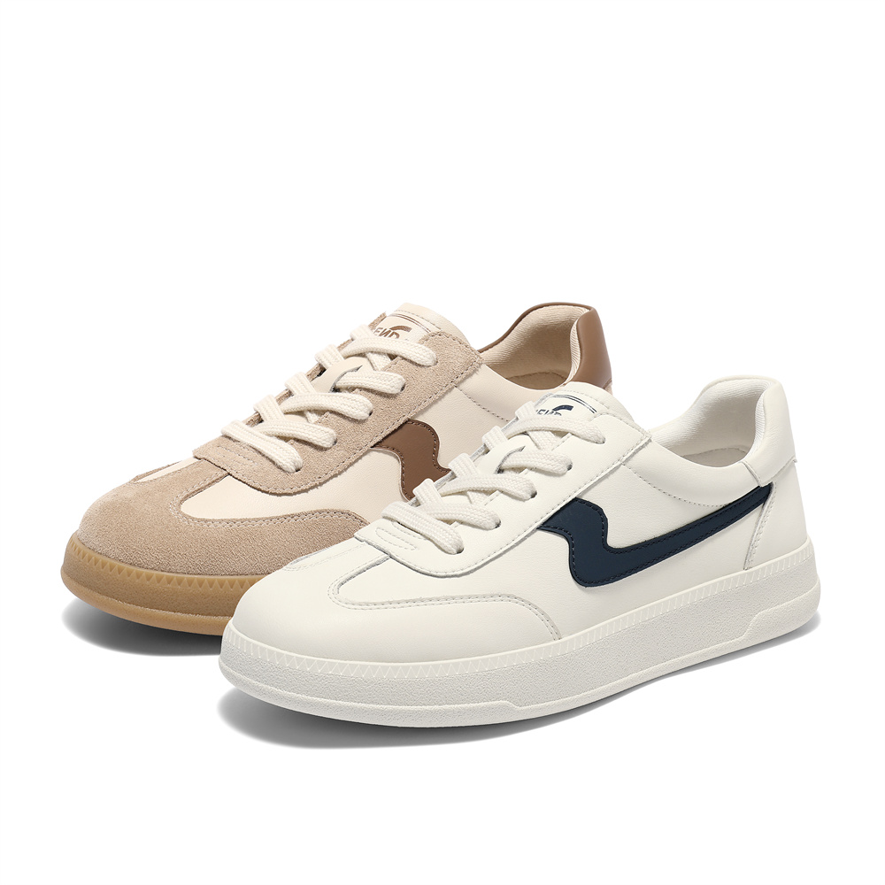 森达德训鞋女款2025秋新商场同款运动休闲小白板鞋4HOC7CM5