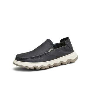 新款 TATA他她一脚蹬商务休闲皮鞋 2025春季 真皮爸爸鞋 OER01AM5 男士