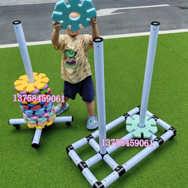 幼儿园滑板车平衡车收纳架高跷架沙水玩具架体操垫收纳架带轮子