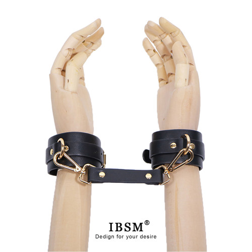 皮质手拷金属链条剧本杀道具