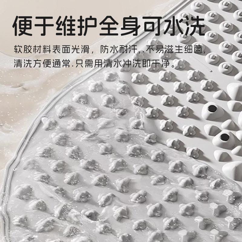 加大软矽胶指压板脚底按摩垫家用瑜珈垫室内超慢跑足底放松脚踩垫