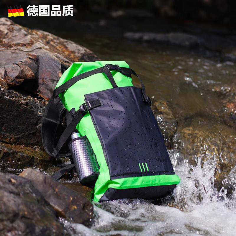 德国户外双肩包沙滩浮潜溯溪漂流收纳袋防水潜水游泳运动登山揹包