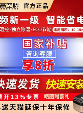 Chigo/志高 KF-35GW/B169+A5G大1/1.5/2/3匹一级变频冷暖挂式空调