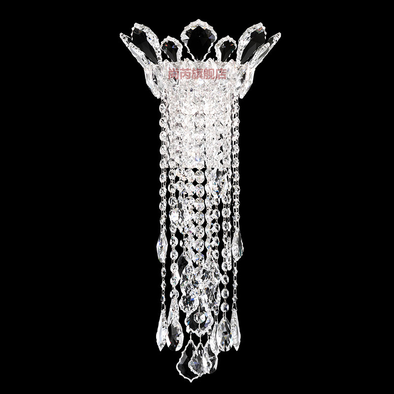 壁灯高端轻奢水晶简约餐厅网红客厅led卧室床头书房现代过道走廊