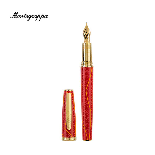 【预定】Montegrappa/万特佳闪电侠The Flash意大利原装进口钢笔男士女士高档商务限量款墨水笔送礼礼盒
