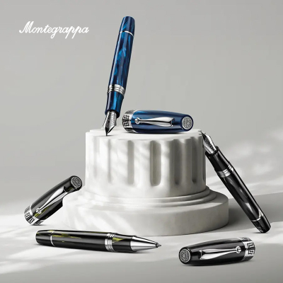 Montegrappa/万特佳EXTRA 1930钢笔官方正品成人练字墨水笔礼盒装男士高档高端送礼旋转笔帽钢笔