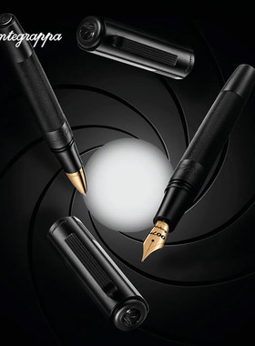 【新品现货】Montegrappa/万特佳007特工特别版意大利原装进口限量男士女士高档高端礼盒装墨水笔钢笔宝珠笔