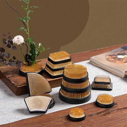 插花器套装器皿花道插花固定神器花器中式日式底座老年人花艺