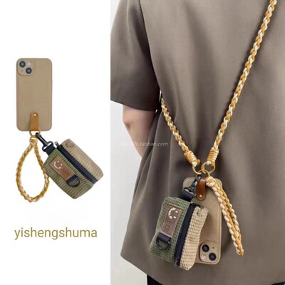 复古风旅游零钱包月球纹苹