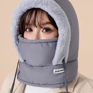 帽子男冬天雷锋帽男士冬季男款东北防寒面罩骑车电动车保暖防风棉