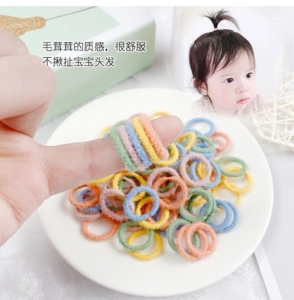 儿童皮筋不伤发女童头绳高颜值宝宝发圈女扎头发橡皮筋小女孩头饰