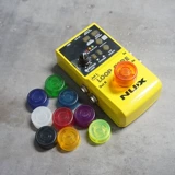 Основы Flanger, наступающие на ногтевую шляпу 10 красочные набор гитарных комплексных аксессуаров для защиты от ног на ногах