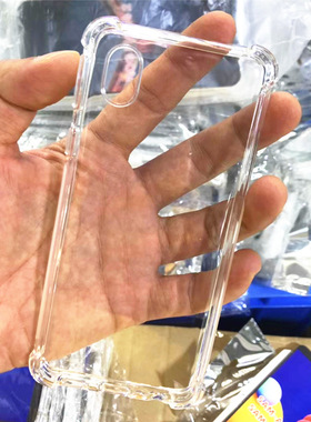 加厚适用三星A01core手机壳M01气囊防摔磨砂防滑软透明sam保护套