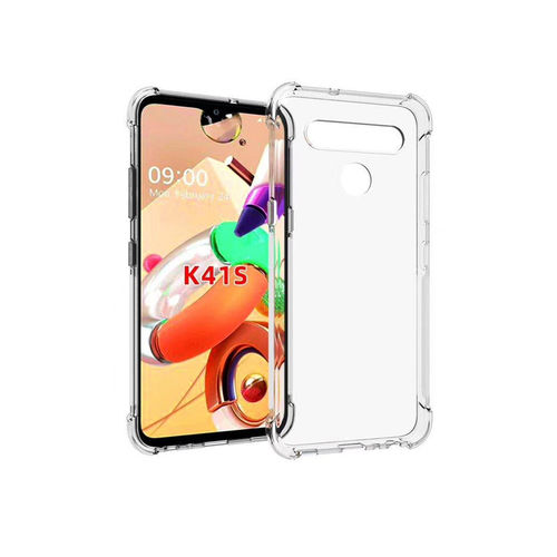 适用LG G8STHINQ软硅胶K41S全包边气囊防摔G8双摄版手机壳保护套