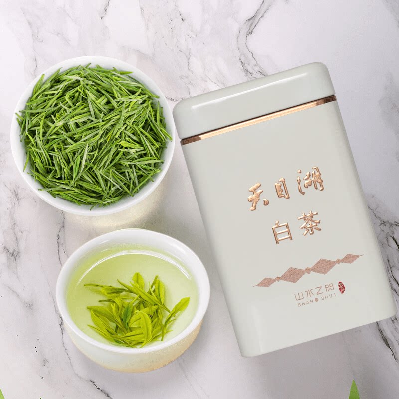 溧阳白茶 2024新茶明前天目湖春茶江苏常州特产绿茶清香散装罐装