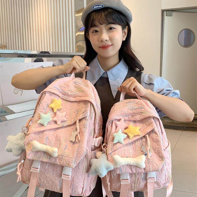 儿童书包女生小学生4-6年级韩双肩背包