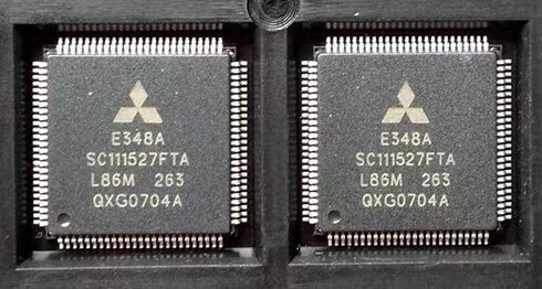 E348A SC111527FTA QFP一汽奔腾马自达发动机电脑板易损芯片现货