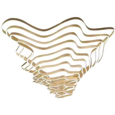 非标工程大型异形创意售楼部沙盘酒店大堂宴会厅多层梯田山脉吊灯