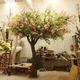 仿真紫荆花仿真大型植物装饰商场客厅实仿真绿榕树室内仿真紫荆花