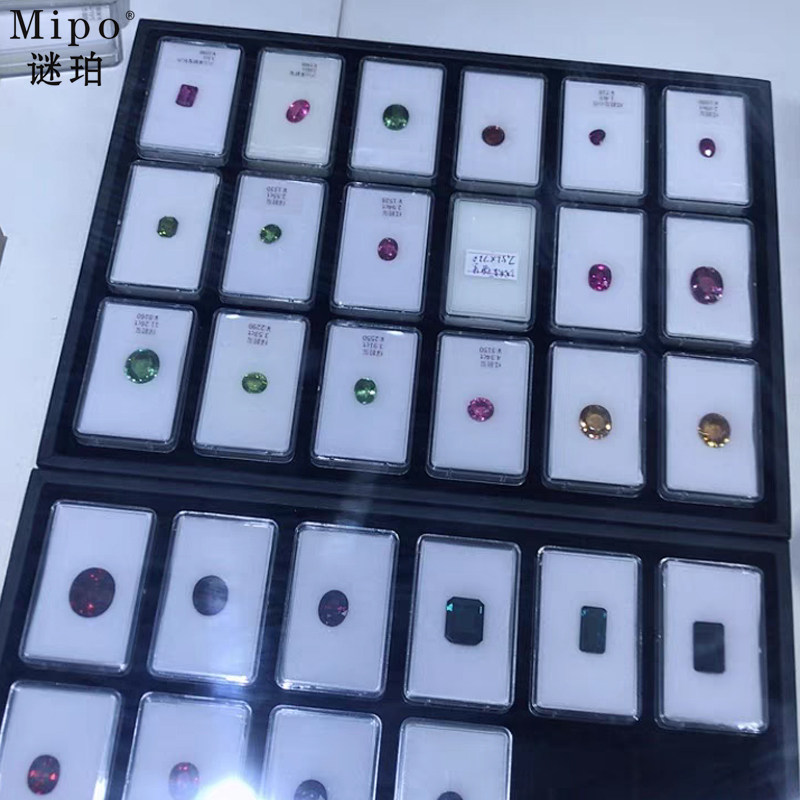 谜珀文玩样品收纳透明展示首饰盒