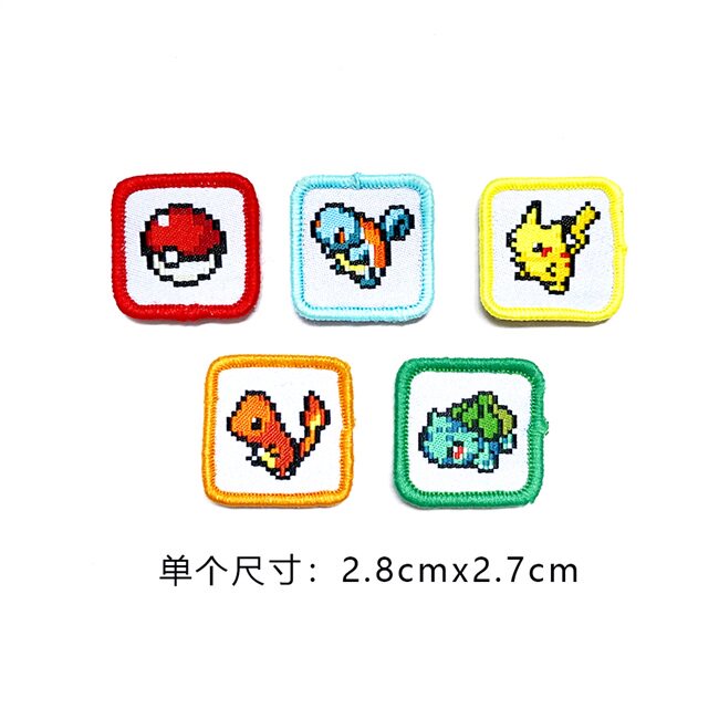 czaf1魔术贴宇航员air force图案diy电玩像素gs鞋配件可拆卸贴鞋a