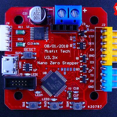 42步进电机闭环控制自带驱动 带高分辨率 磁编码器 SimpleFOC伺服